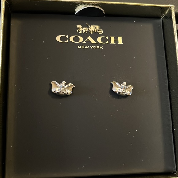 Coach X Disney Dumbo Stud Earrings And Toggle Bracelet - Picture 4 of 14